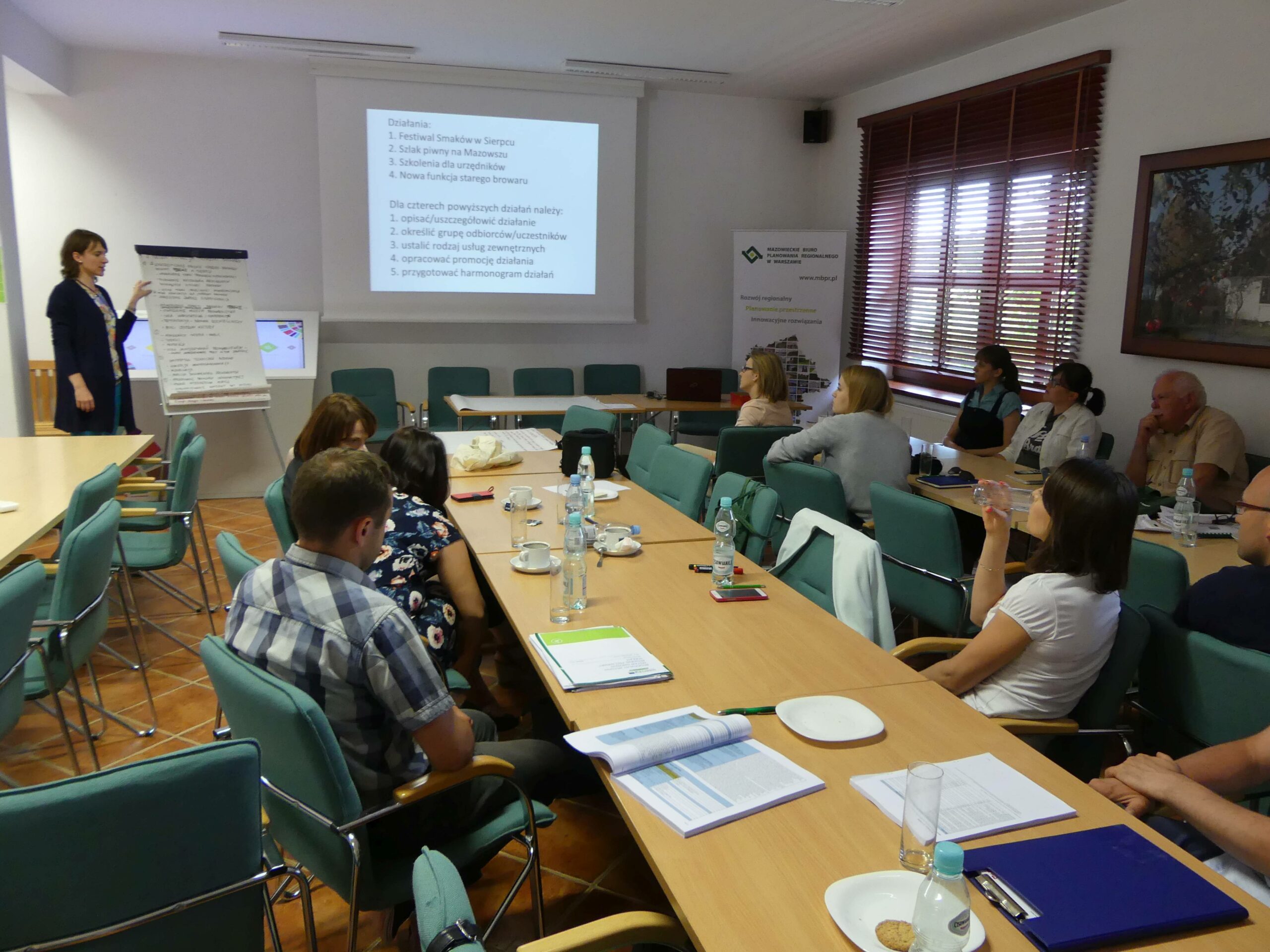 Warsztaty projektowe w Sierpcu – wymiana doświadczeń w zakresie współpracy zagranicznej