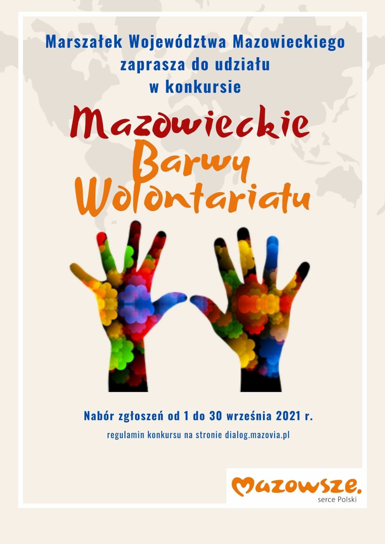 Mazowieckie Barwy Wolontariatu - konkurs