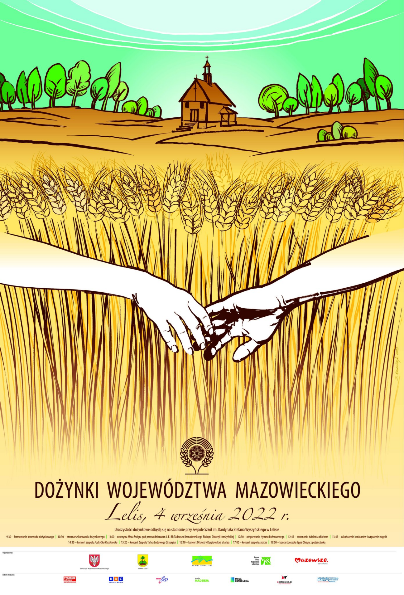 Plakat - Dożynki Województwa Mazowieckiego