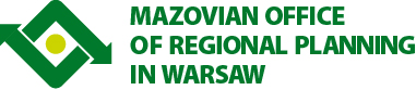 Logotyp Maovian Office of Regional Planning in Warsaw