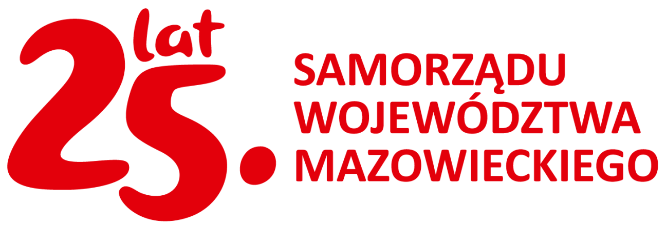 Logotyp 25 lat Samorządu  Województwa Mazowieckiego